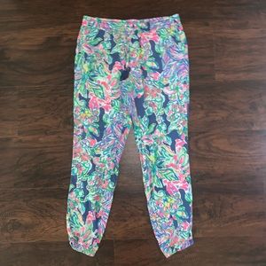 Lilly Pulitzer Exotic Escapades Piper Pants Small